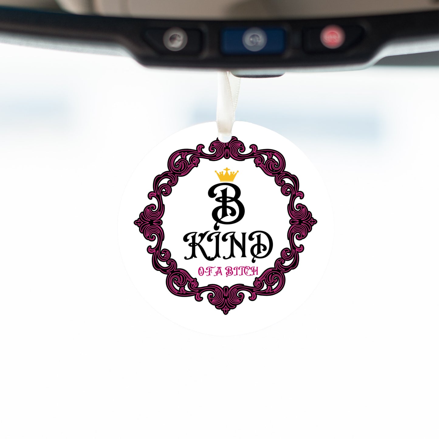 'BE KIND' - Car Ornament