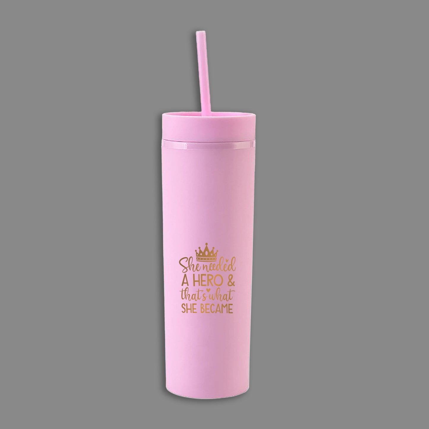 Skinny PINK Tumbler