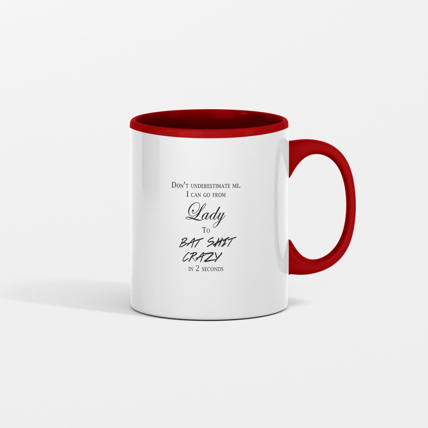 CRAZY LADY MUG