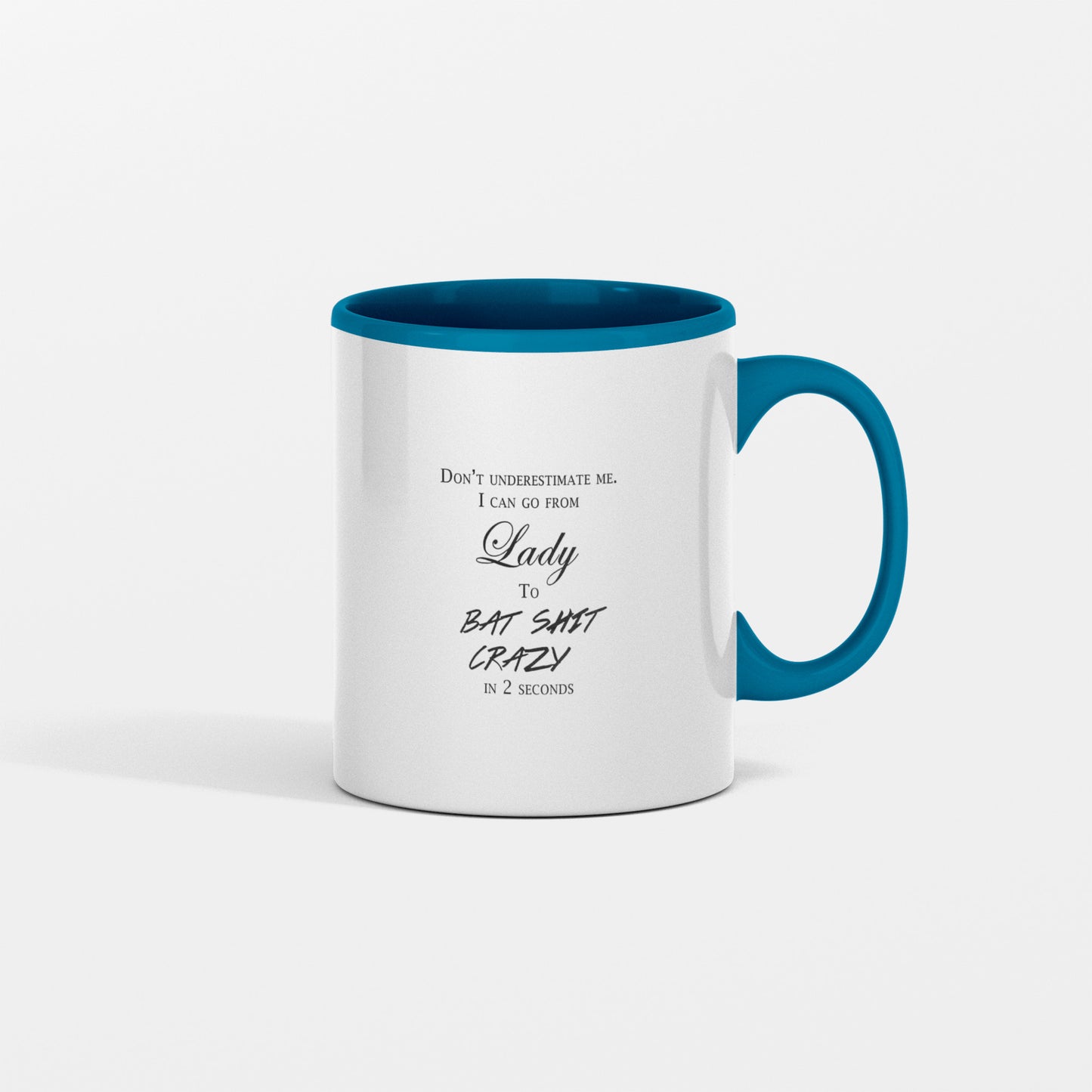 CRAZY LADY MUG