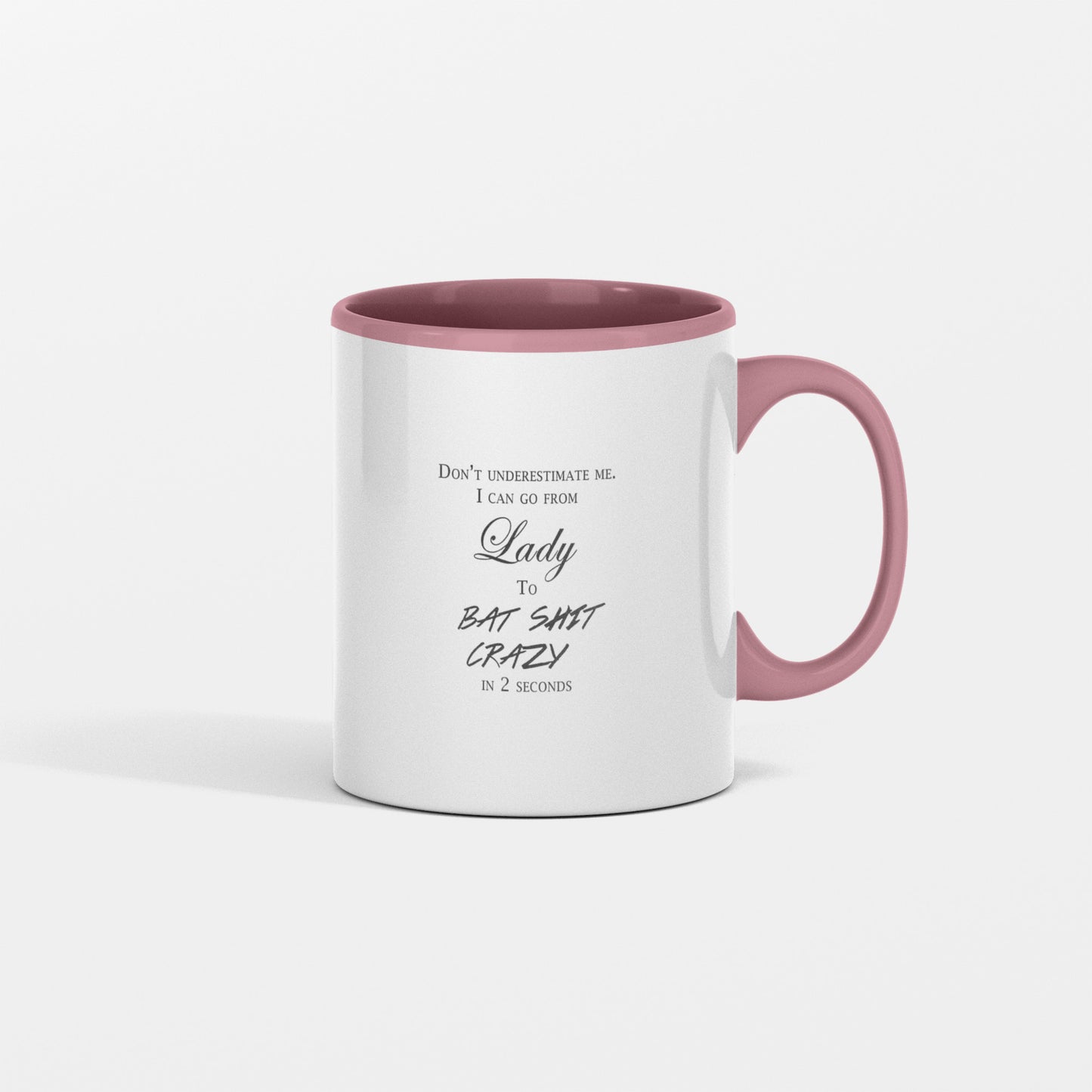 CRAZY LADY MUG