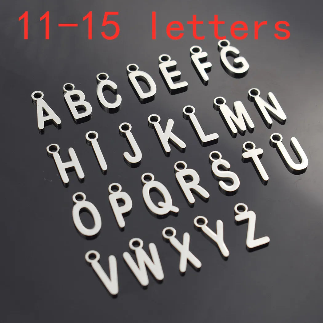 Custom Letters Necklace for Women Customize Your Name Necklace Personalized Stainless Steel Letter Nameplate Gift Kpop Jewelry