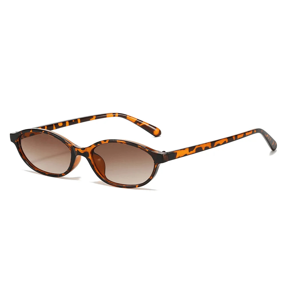 Retro Oval Sunglasses