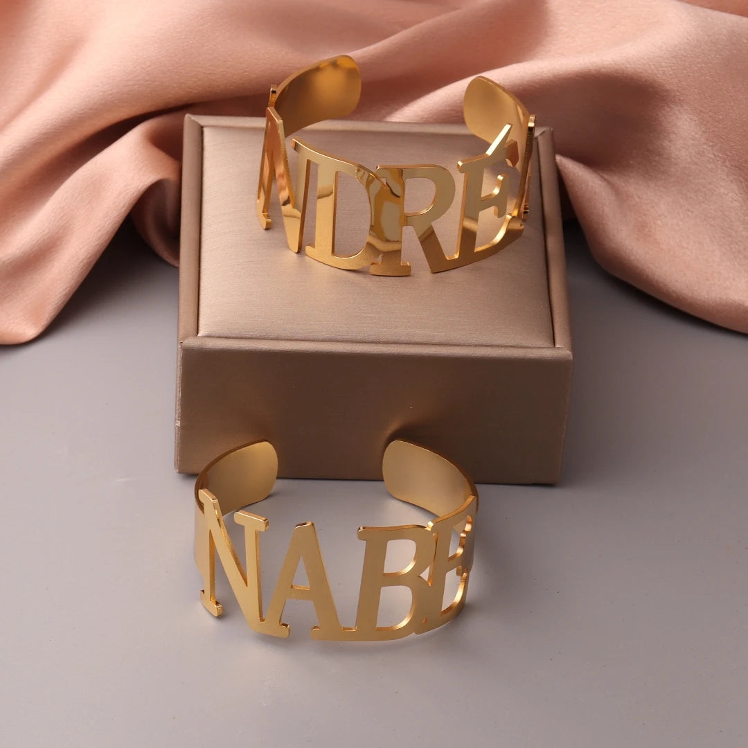 Personalized Bangle Bracelet