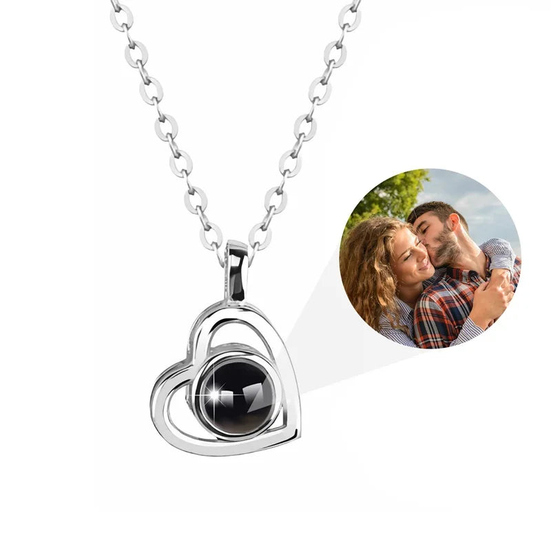 Special Custom Photo Necklace Keepsake