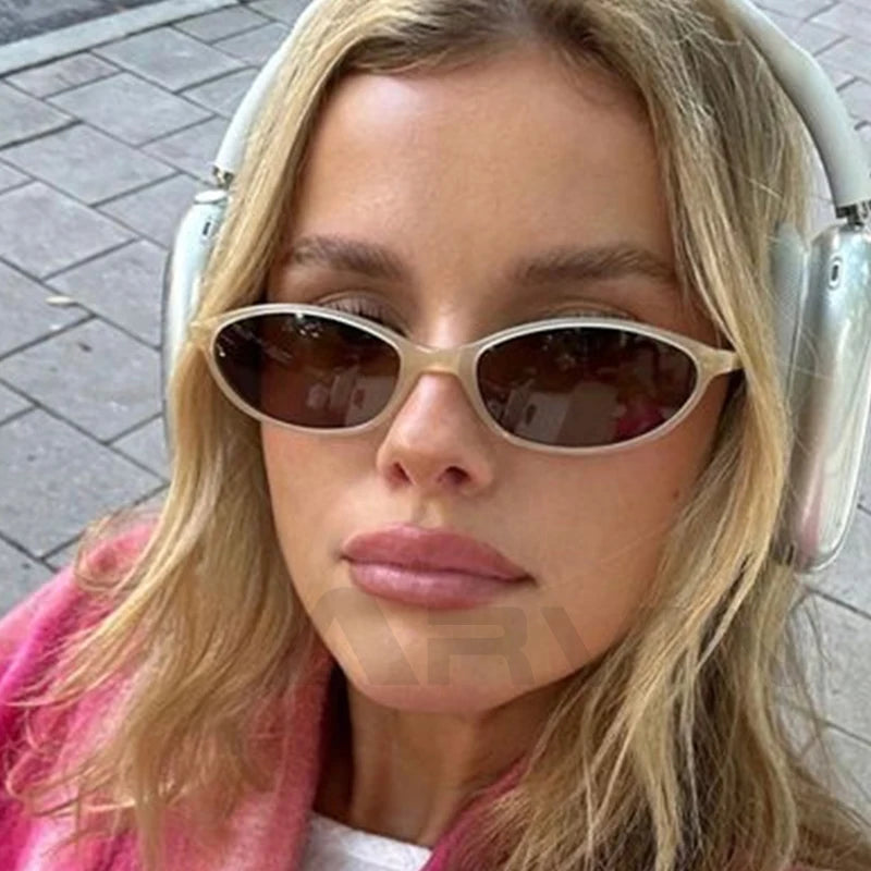 Retro Oval Sunglasses