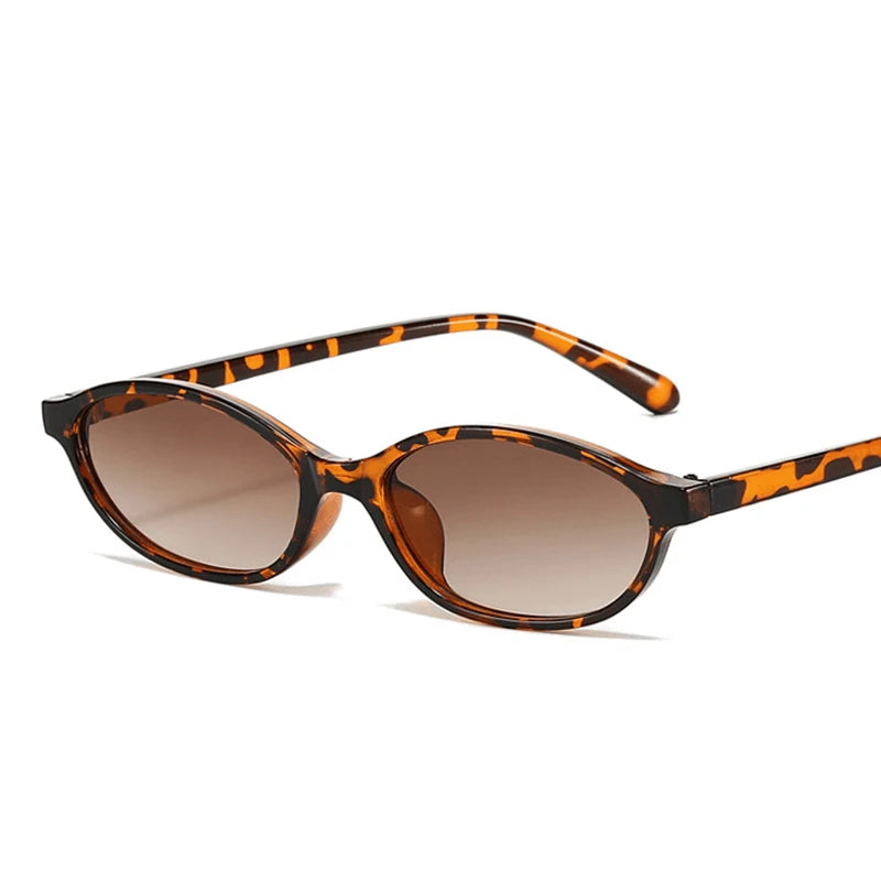 Retro Oval Sunglasses
