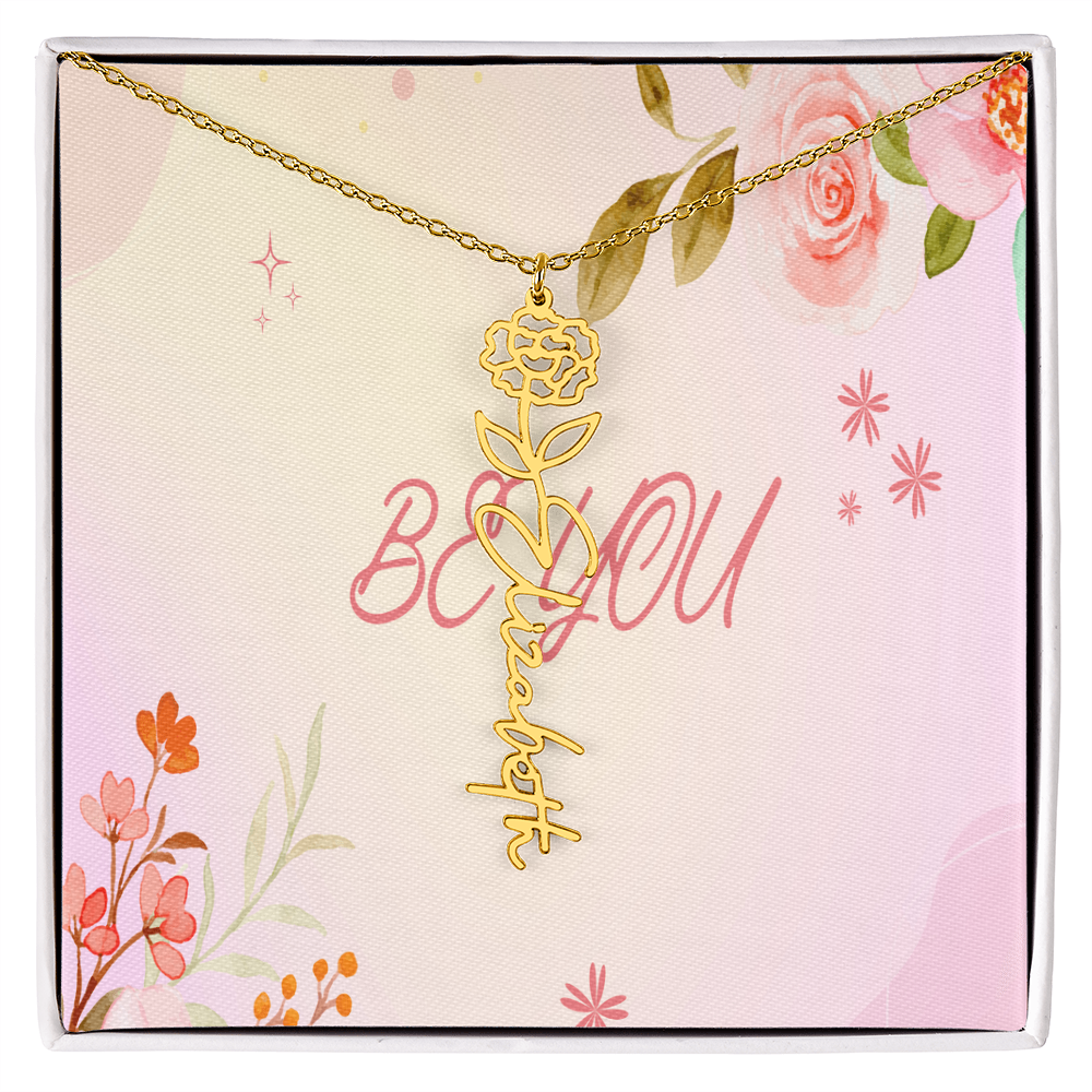 BE YOU NAME NECKLACE