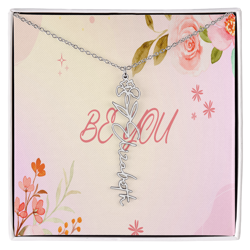 BE YOU NAME NECKLACE