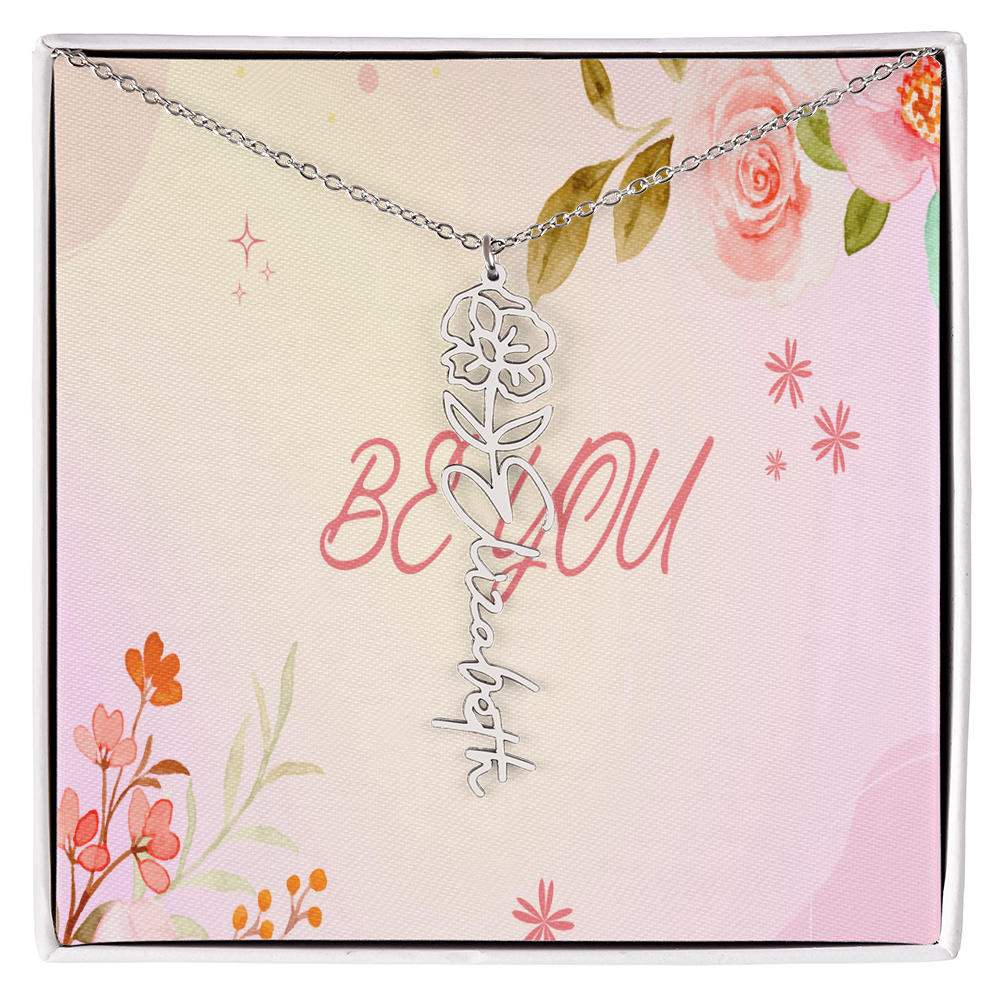 BE YOU NAME NECKLACE