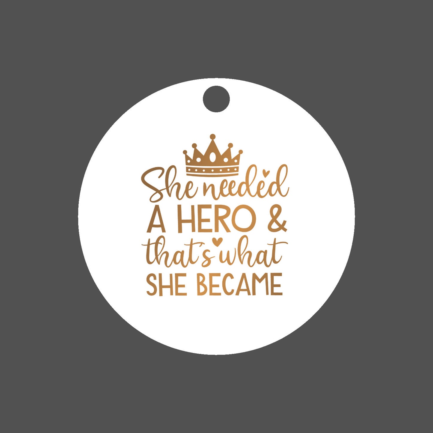 'THE HERO' - Car Ornament