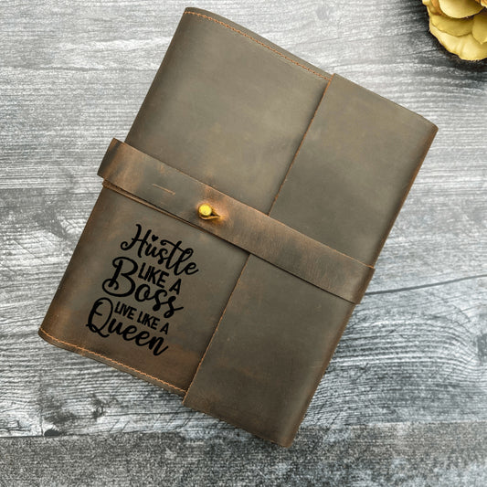 Refillable Leather Journal