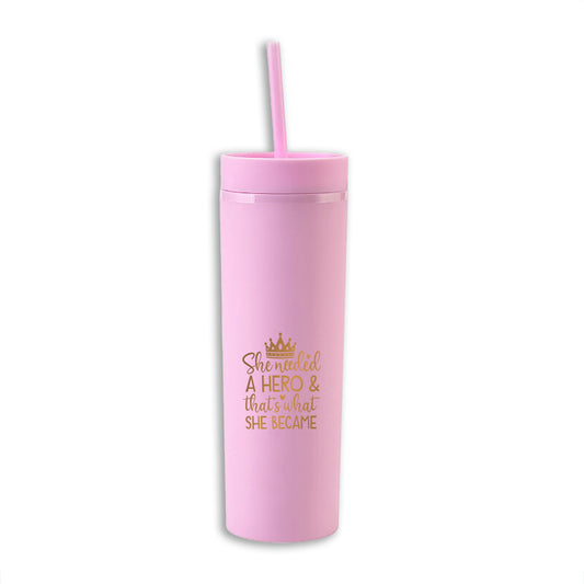 Skinny PINK Tumbler