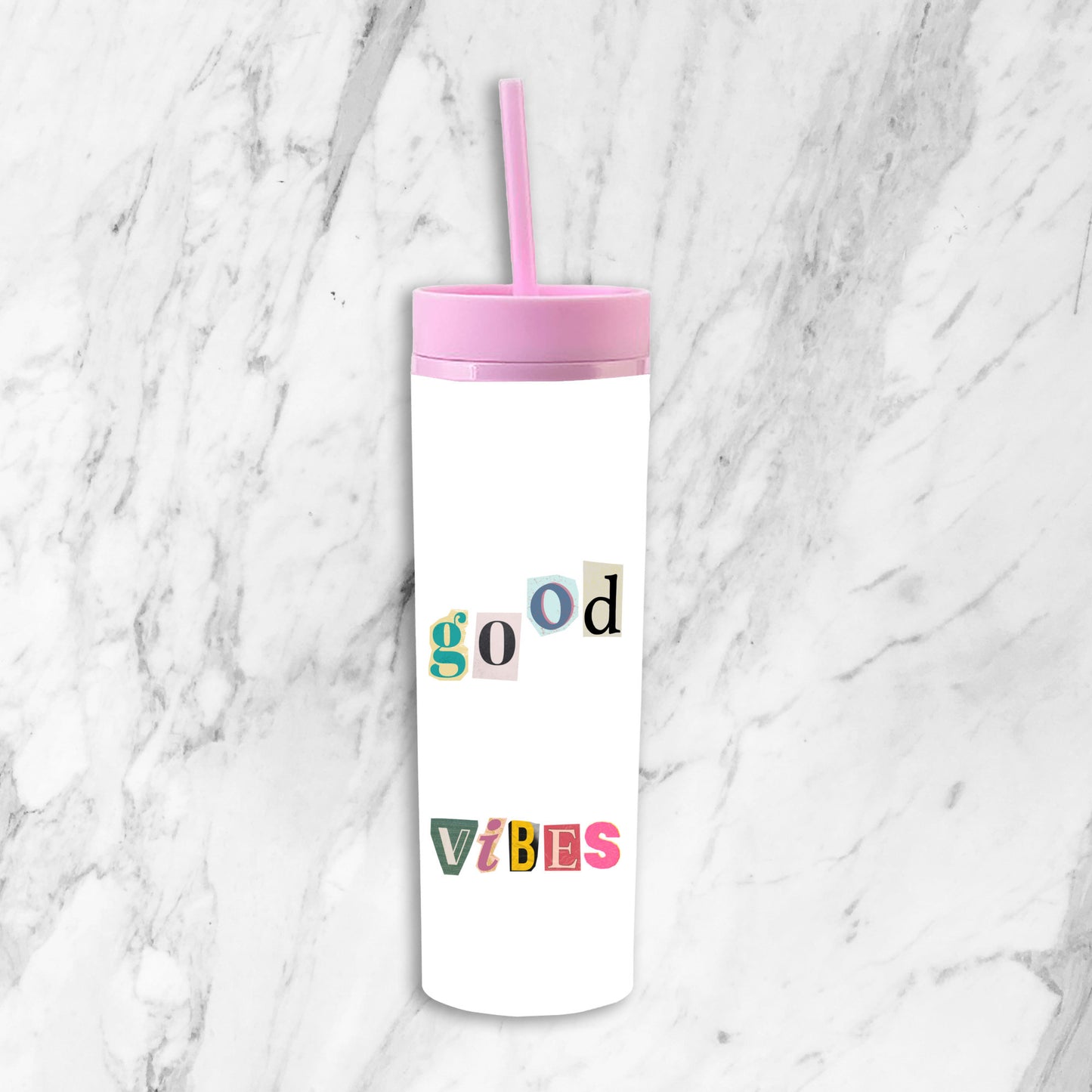 GOOD VIBES TUMBLER