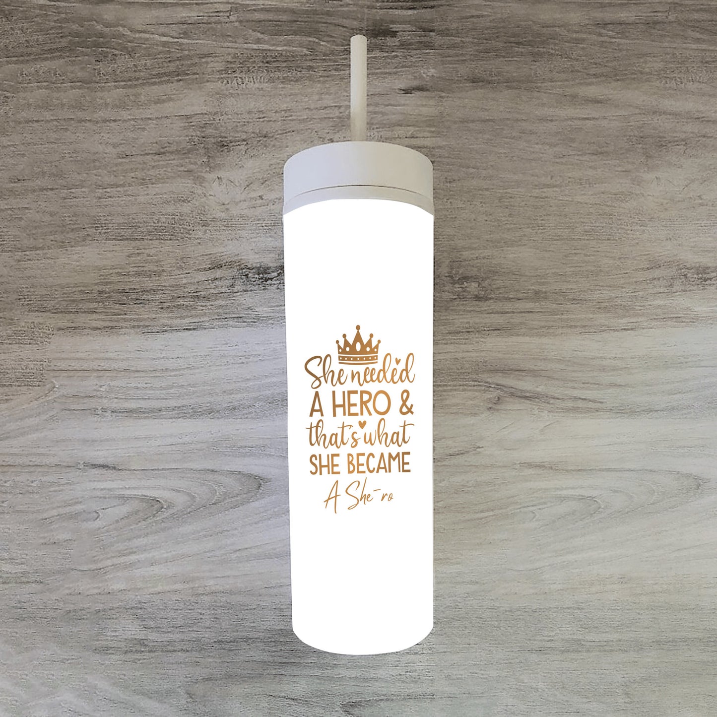 She's A Hero Tumbler